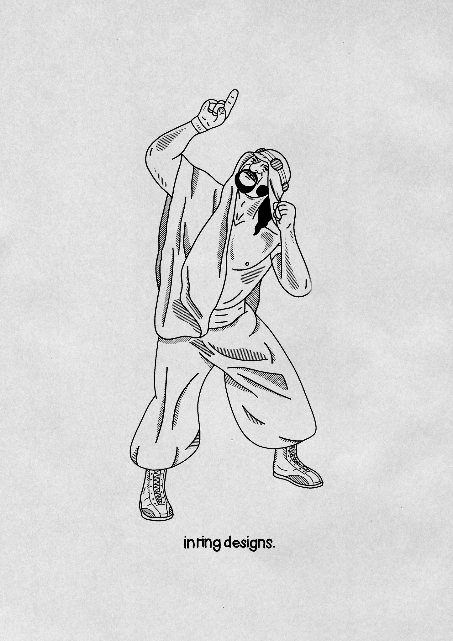 Sabu A5 print.